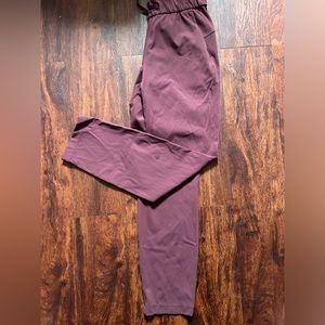 Maroon Lululemon size 2 straight leg joggers